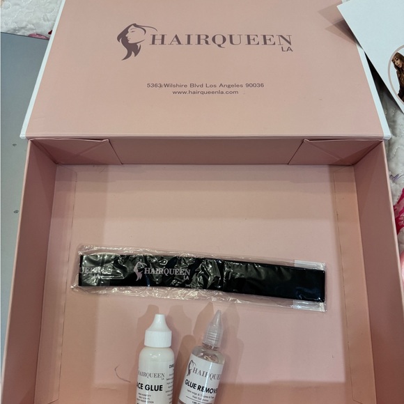 100% HUMAN HAIR platinum wig Hair Queen LA Freedom Couture - Picture 14 of 16